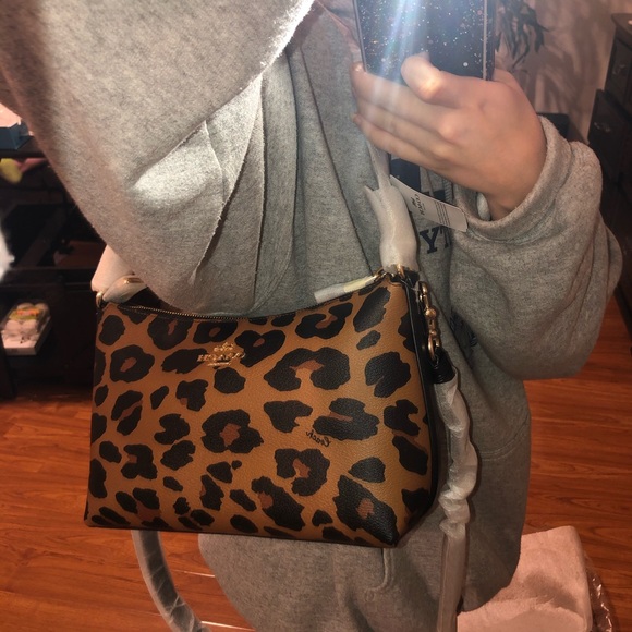 Brand New Leopard Coach Saddle Bag - Picture 5 of 5